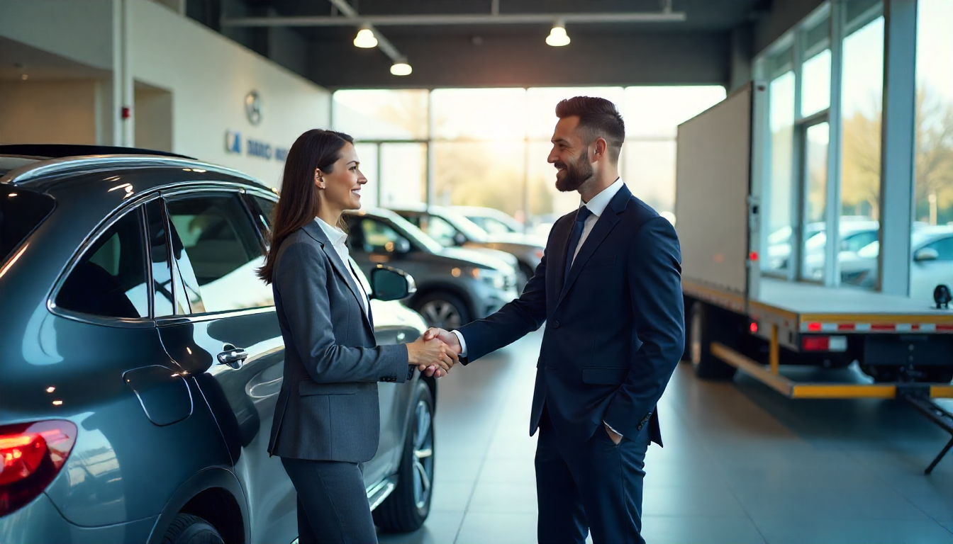 Car delivery and dealer services